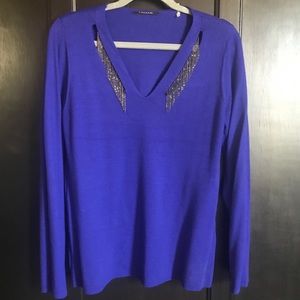 Tahari sweater. Size large. EUC